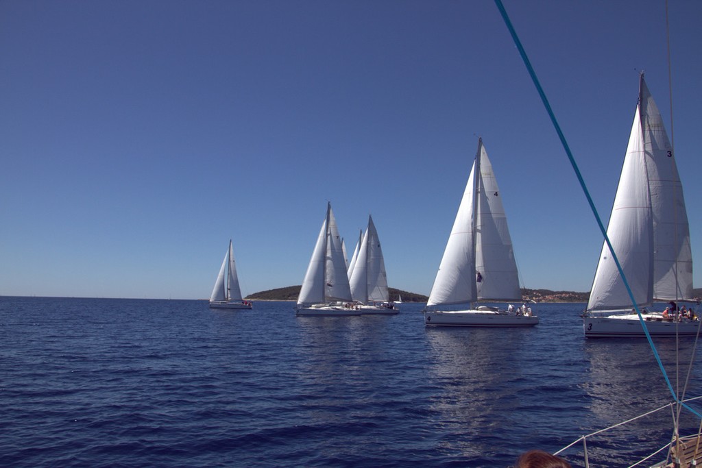 Fleet Start - Kornati Yacht Rally © Maggie Joyce